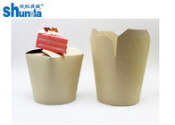 Round Bottom Disposable Paper Products Offset Printing For Noodle