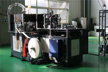 High Performance Paper Cup Making Machine 3 Phase Full Automatic Gear working