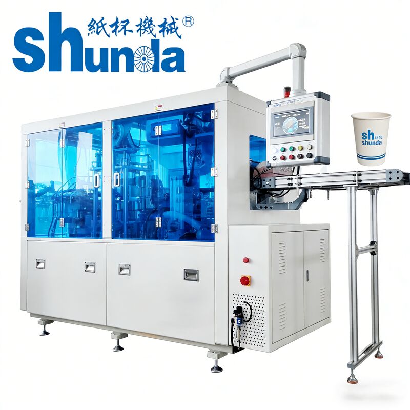 Hot Air System High Speed Paper Cup Machine Paper Cup Forming Machine Fully Automatic 11KW 50HZ