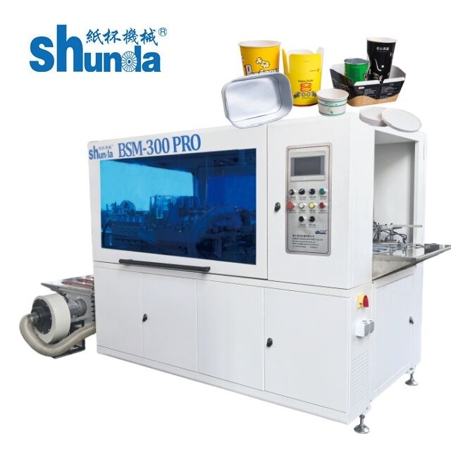 Paper Blank Skiving Machine With Hot Melt Glue Paper Seamer 30% Adhesive Reduction Design
